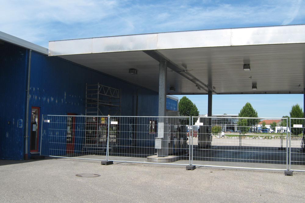 Tankstellensanierung vorher